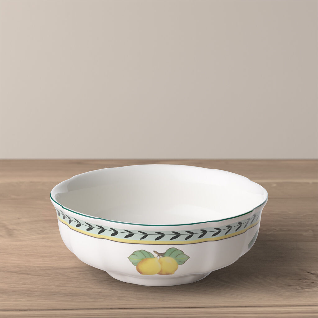 French Garden Fleurence Dessert Bowl, Large