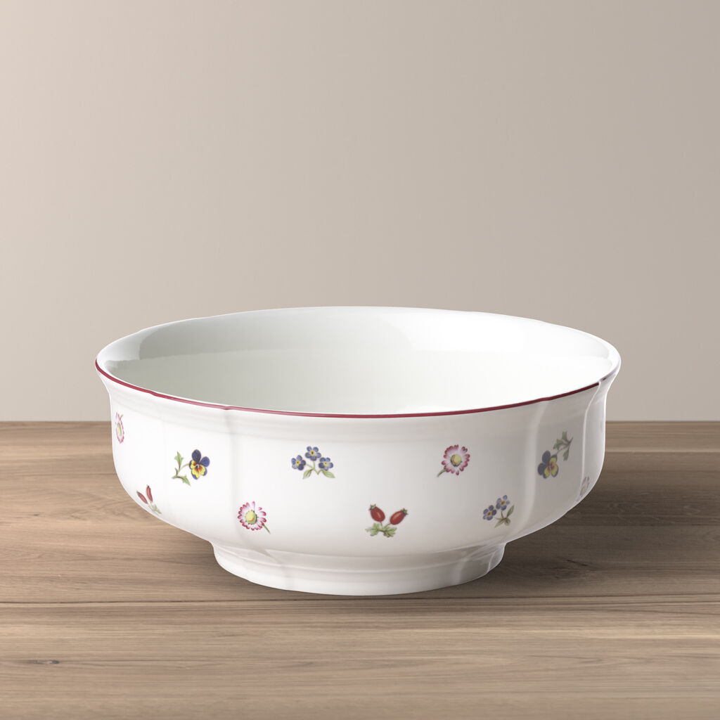 Petite Fleur Round Bowl, Large