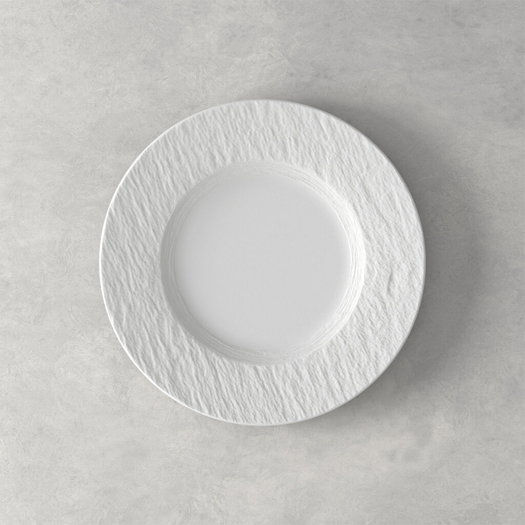 Manufacture Rock Blanc Salad Plate