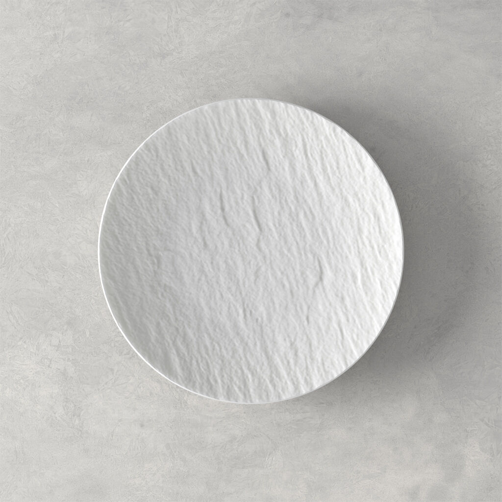 Manufacture Rock Blanc Appetizer/Dessert Plate