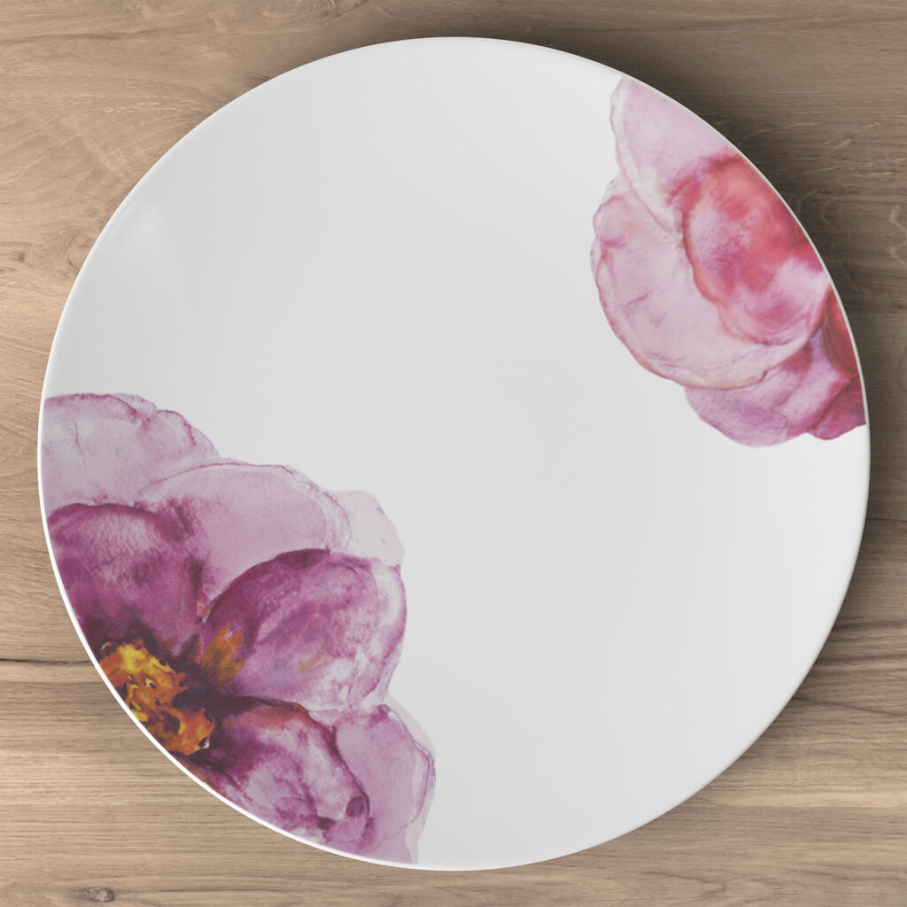 Rose Garden Buffet Plate : Coupe