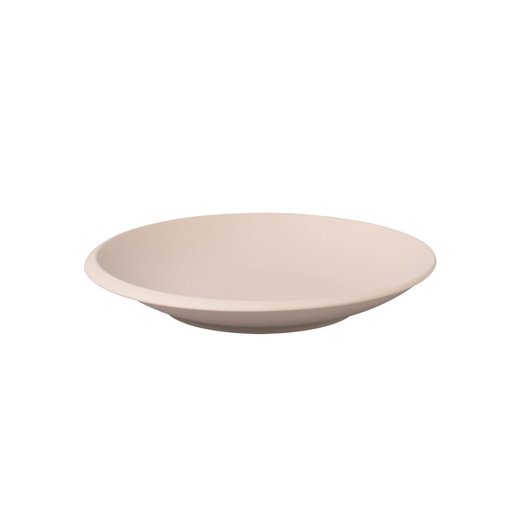 NewMoon beige Shallow Bowl