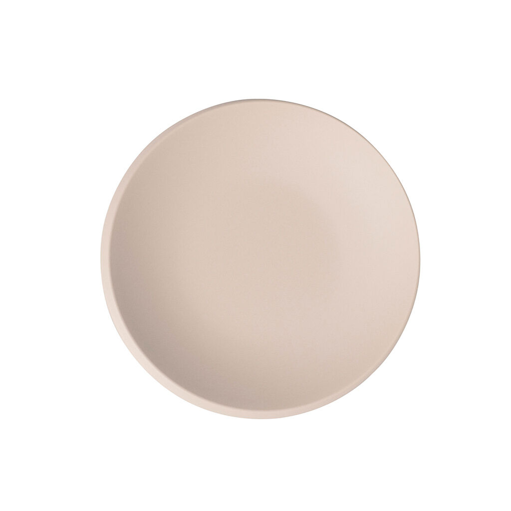 NewMoon beige Shallow Bowl