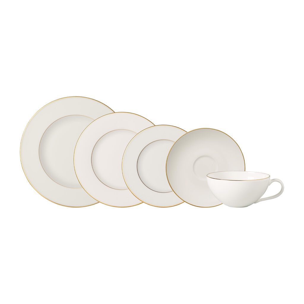 Anmut Gold 5 Piece Place Setting