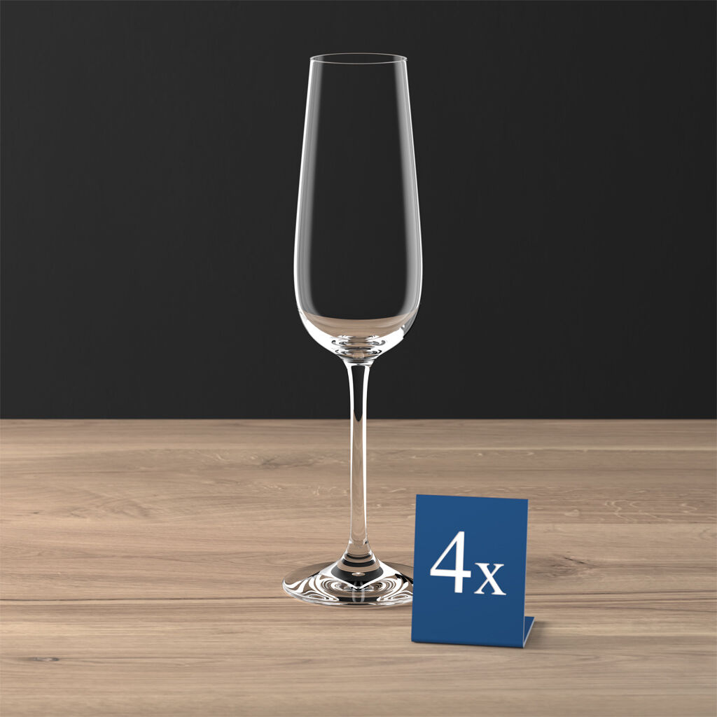 Purismo Champagne Glass, Set of 4