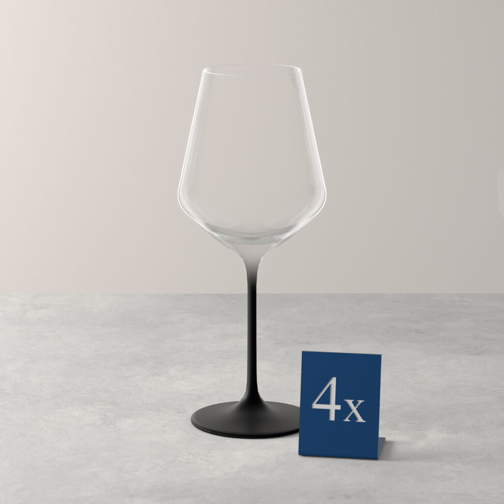 Manufacture Rock red wine glass, 4 pieces, 470 ml