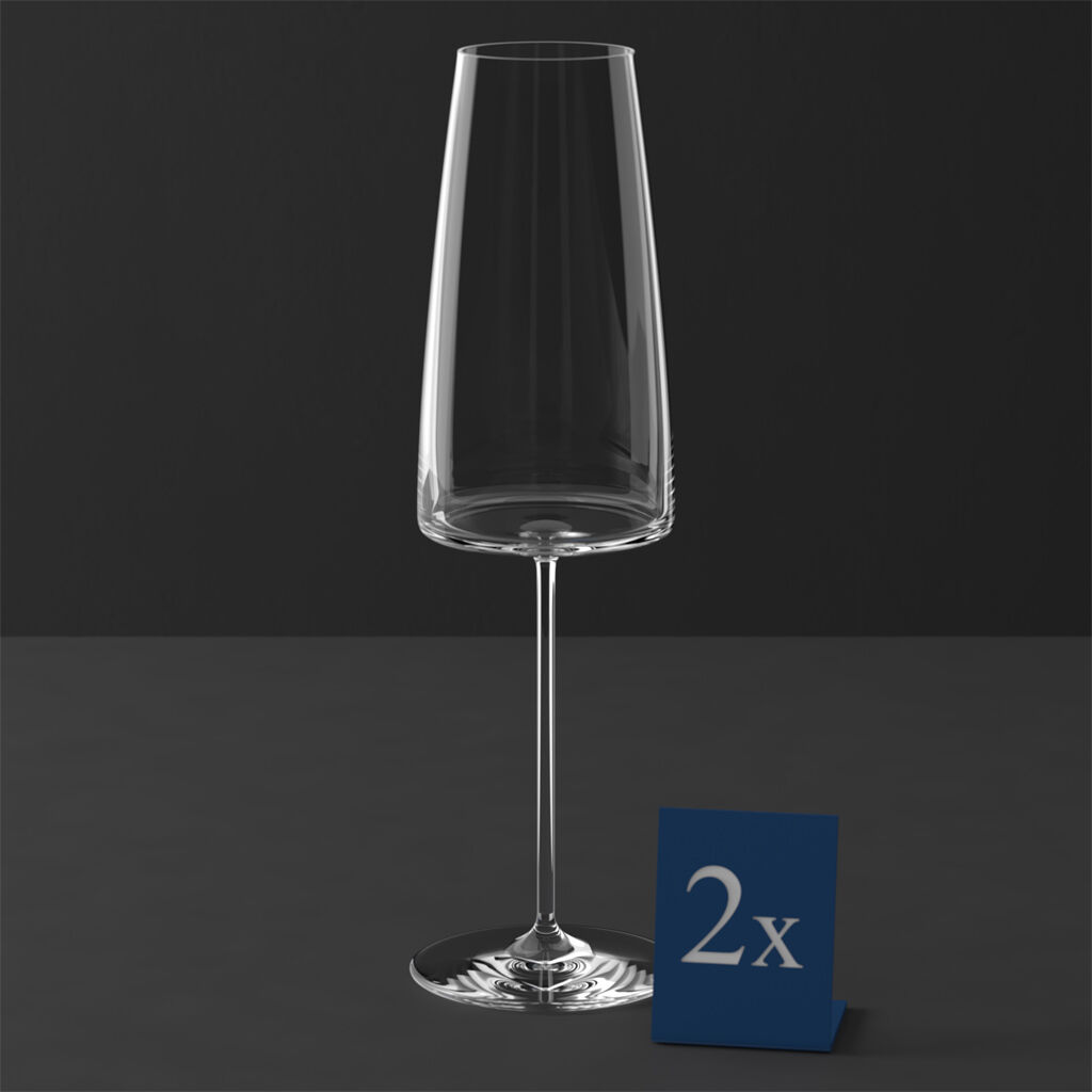 MetroChic Champagne Flute : Set of 2