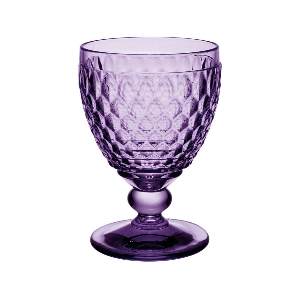 Boston Colored Goblet: Lavender