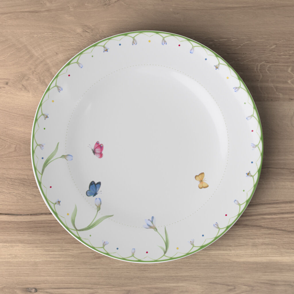 Colourful Spring Dinner Plate